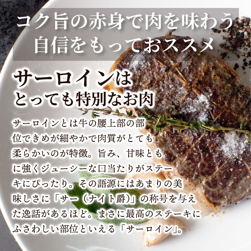 サーロイン ステーキ 500g