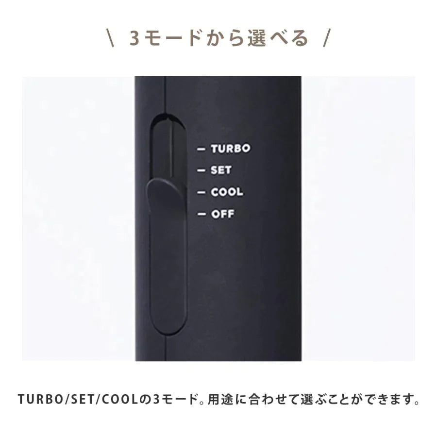 【超得ハイパーSALE】SALONIA スピーディーイオンドライヤー ホワイト