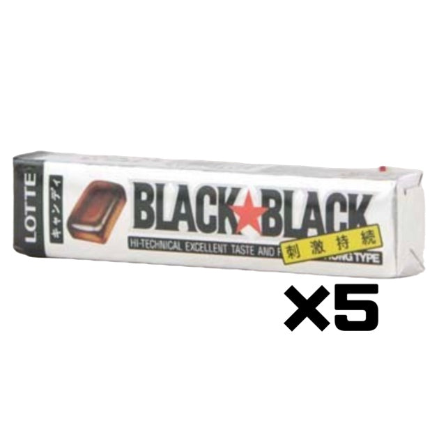【5個セット】ロッテ ブラックブラックキャンディ 11粒