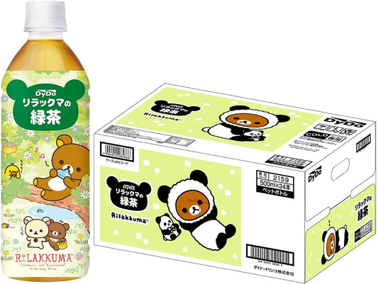 リラックマの緑茶 500ml×24本