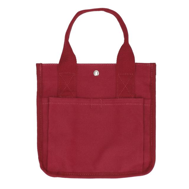 【アカネ】 ランチバッグ おしゃれ 通販 ミニトートバッグ キャンバス 無地 お弁当 バッグ お弁当袋 ミニバッグ 小さめ 布 レディース メンズ キッズ バック トートバッグ マチ 広い ポケット