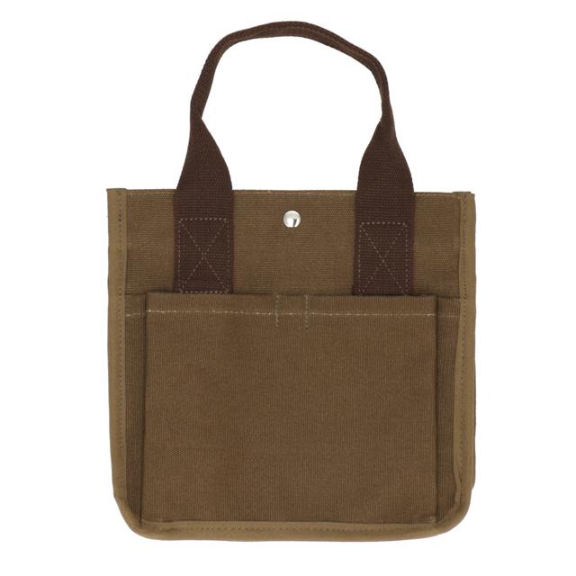 【モカブラウン】 ランチバッグ おしゃれ 通販 ミニトートバッグ キャンバス 無地 お弁当 バッグ お弁当袋 ミニバッグ 小さめ 布 レディース メンズ キッズ バック トートバッグ マチ 広い ポケット