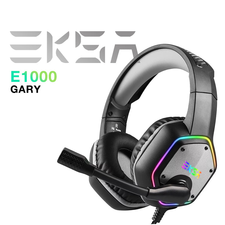 【Green】EKSA E1000ゲーミング ヘッドフォン マイク付き eksa-002