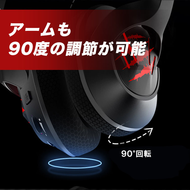 【BLACK×PURPLE】EKSA E3 AIRJOY PRO ゲーミング ヘッドフォン マイク付き eksa-003