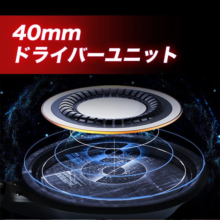 【BLACK×PURPLE】EKSA E3 AIRJOY PRO ゲーミング ヘッドフォン マイク付き eksa-003