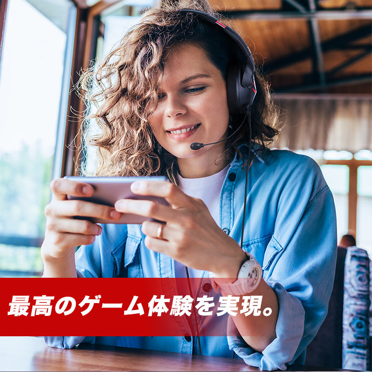 【BLACK×PURPLE】EKSA E3 AIRJOY PRO ゲーミング ヘッドフォン マイク付き eksa-003