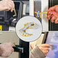ドアオープナー　非接触 ゴールド GOLD オシャレ お洒落 かっこいい かわいい　ドアオープン　外出時 ボタン押し　スイッチ類押し 便利グッズ ウィルス対策商品 ウィルス対策グッズ 触らない 接触防止　銅　エレベーター　ドア　扉