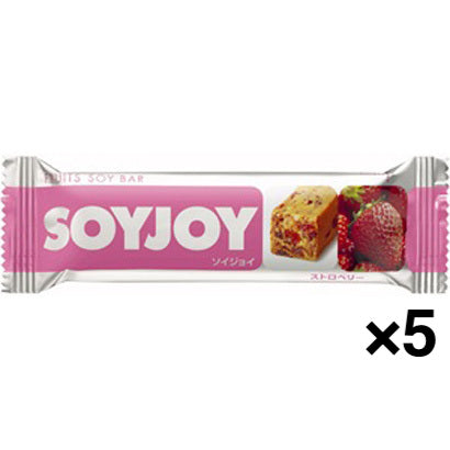 【たっぷり5個+おまけ付き！】大塚製薬 Otsuka ソイジョイ ストロベリー [フルーツ大豆バー]
