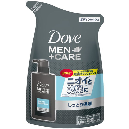 【おまけ付き！】Dove MEN＋CARE（ダヴ メン＋ケア） ボディウォッシュ クリーンコンフォート 詰替 320g [ボディソープ]