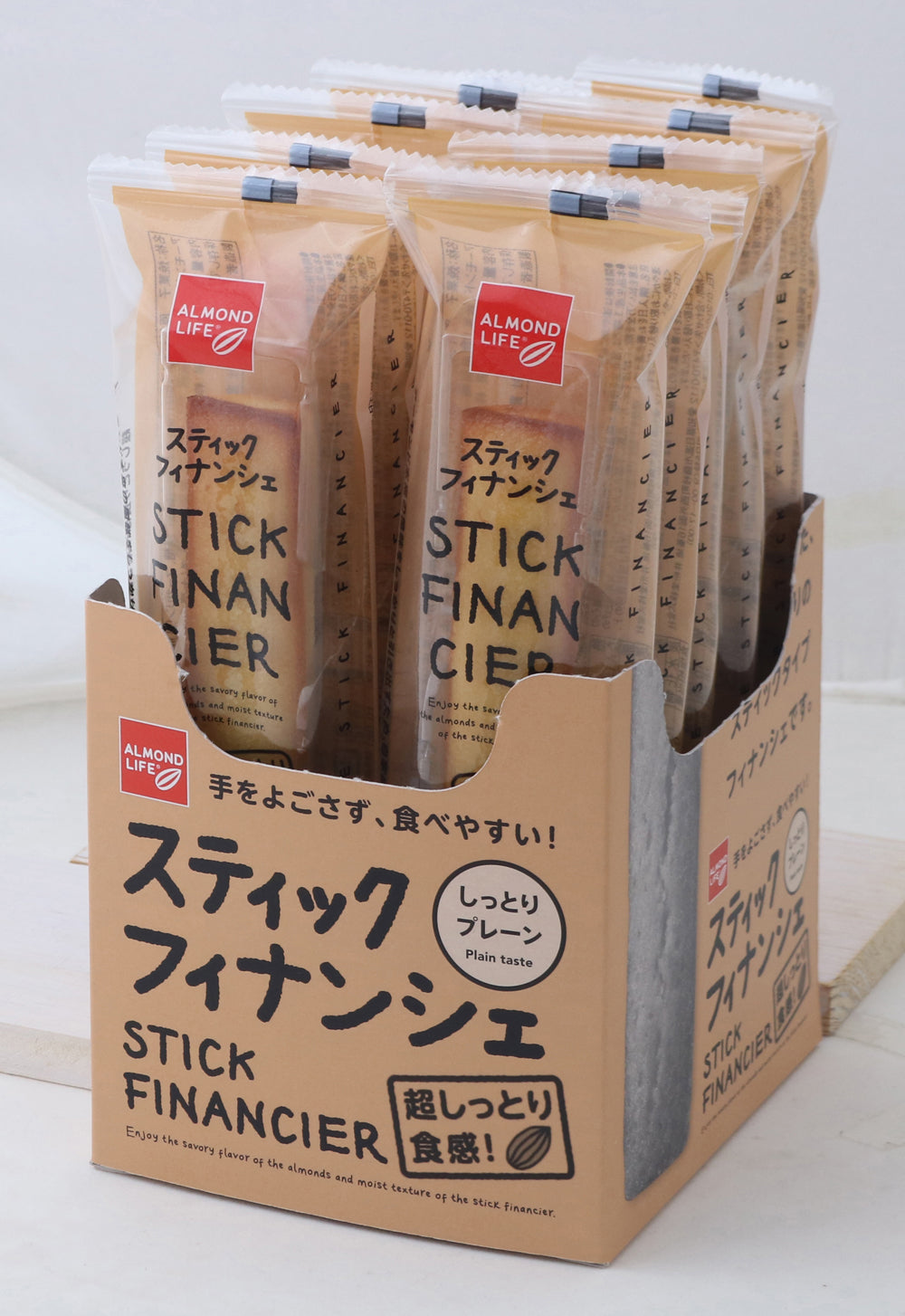 【先着10購入限定・37%OFF】アーモンドライフ スティックフィナンシェ プレーン10個入