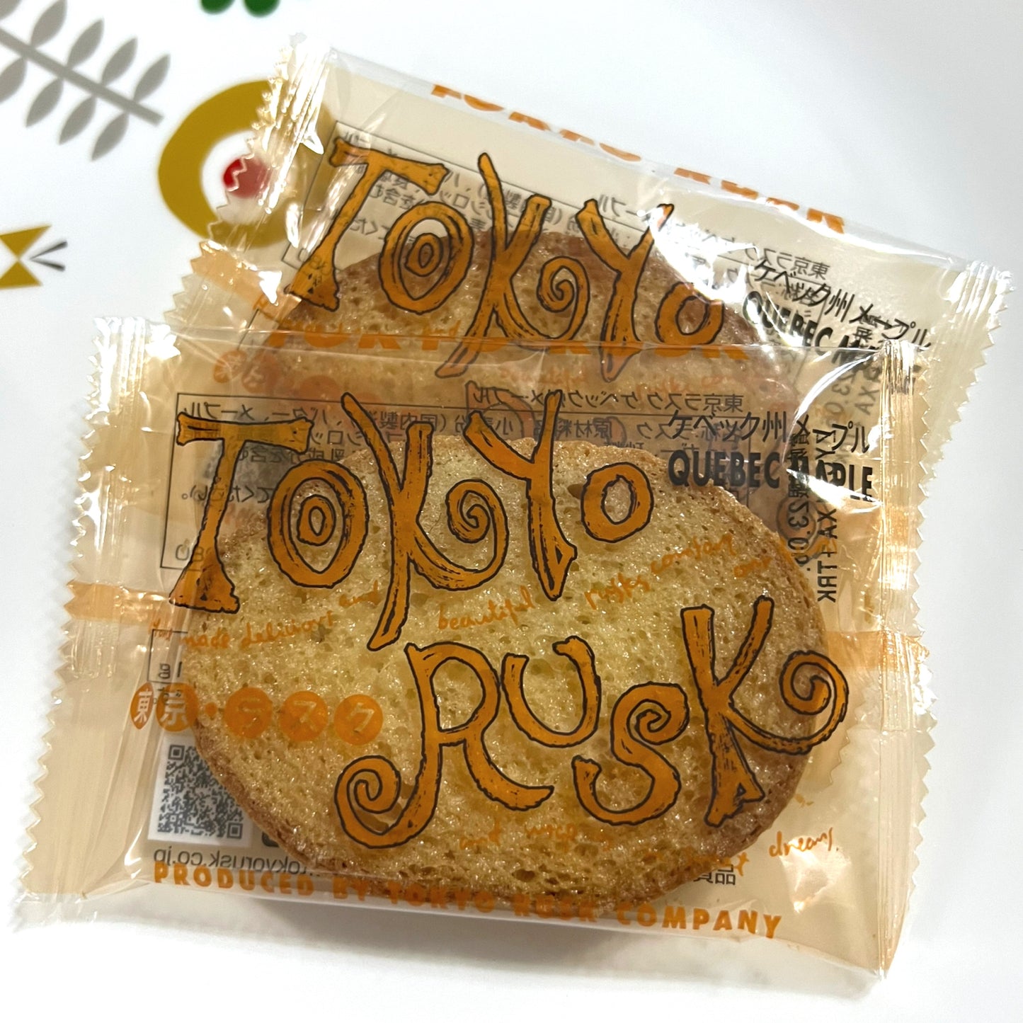東京ラスク TOKYO RUSK ケベック州メープル 8枚入 スイーツ お菓子 訳あり ラスク メープル