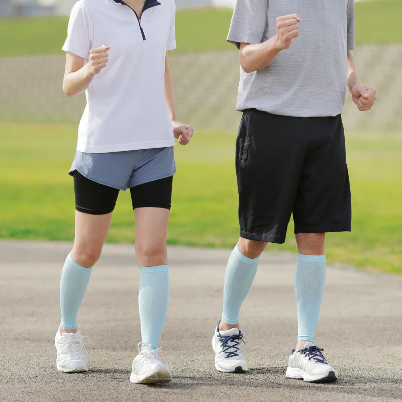 ふくらはぎサポーター COOL MOMI×2 (2枚組) 冷感 サポーター 勝野式 むくみソックス 着圧サポーター むくみ解消 サポーター着圧ソックス 着圧靴下 加圧ソックス 足 むくみ ふくらはぎ 着圧 引締め