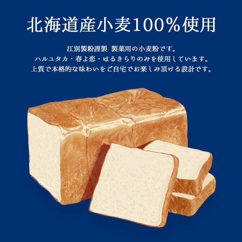 100％HOKKAIDO パン用粉 500g 送料無料 メール便 江別製粉 北海道 大人気 お土産 ギフト プレゼント 手作り 北海道産小麦 パン作り用粉