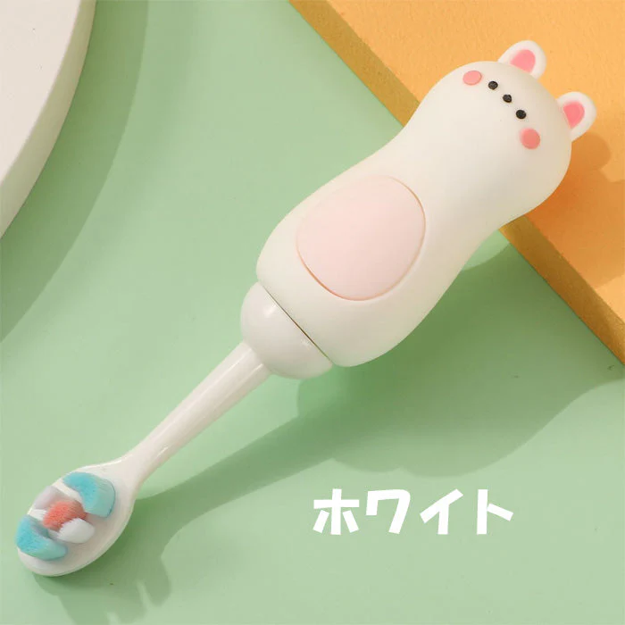 歯ブラシ　動物柄　かわいい アニマルハブラシ 子供用 ビッグ キャップ付き 動物 アニマル キッズ ケース付 歯磨き 歯ブラシ はみがき まとめ買い 保育園 こども キッズ 子ども ベビー