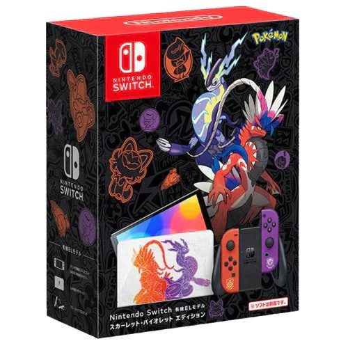 【新品/送料無料～】任天堂 Nintendo Switch（有機ELモデル） スカーレット・バイオレットエディション HEG-S-KEAAA 4902370550412