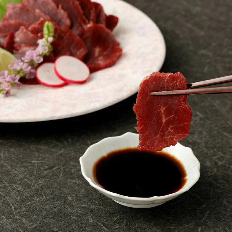 馬肉専門店 菅乃屋 馬刺し 国産ブロック赤身 400g(80p×5p) 熊本直送【ゲリラセール】