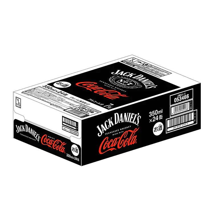 ジャックダニエル＆コカコーラ 350ml×24本 送料無料 【ゲリラセール】