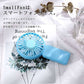 Blue 手持ち扇風機 手持ち ミニ扇風機 USB 充電 fan-001