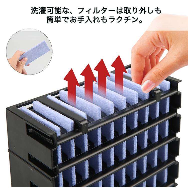 冷風機 冷風扇 卓上 小型 扇風機 ポータブル クーラー スポットクーラー fan-002-set