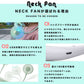 Pink 首掛け 扇風機 ハンズフリー 充電式 ダブル LED fan-003