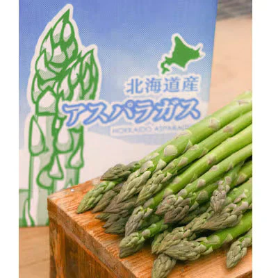 ［4月中旬より順次発送］山本農園　富良野産グリーンアスパラ ハウス栽培　規格外　１kg【エコ得】