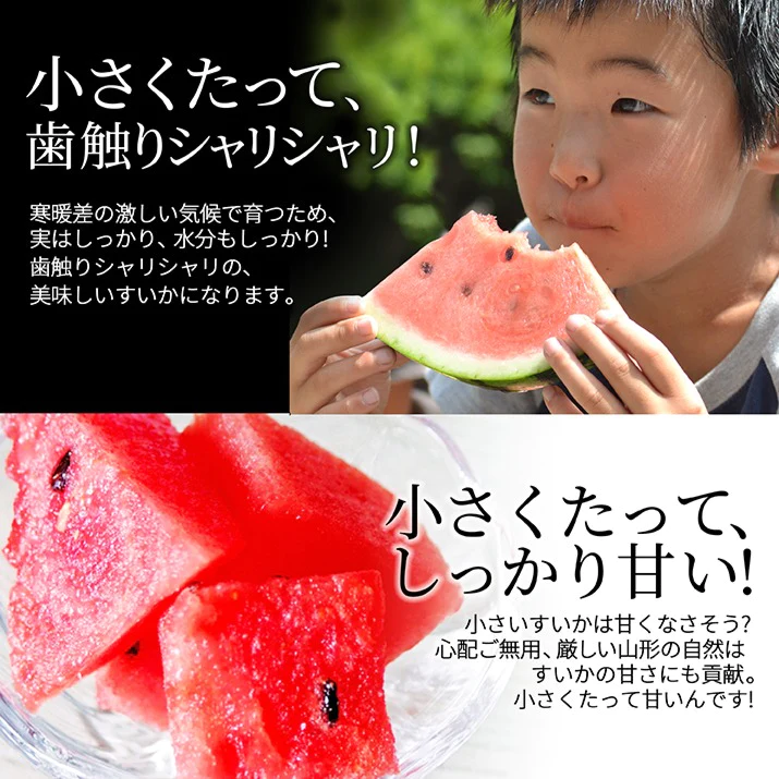 【7月下旬発送】 山形県産 すいか ひとりじめボンボン 秀品 2玉 3kg前後 山形県 尾花沢産 小玉 スイカ サイズ混合 手頃 便利 同梱不可 日時指定不可 送料無料 西瓜 夏 暑さ対策 食べ物