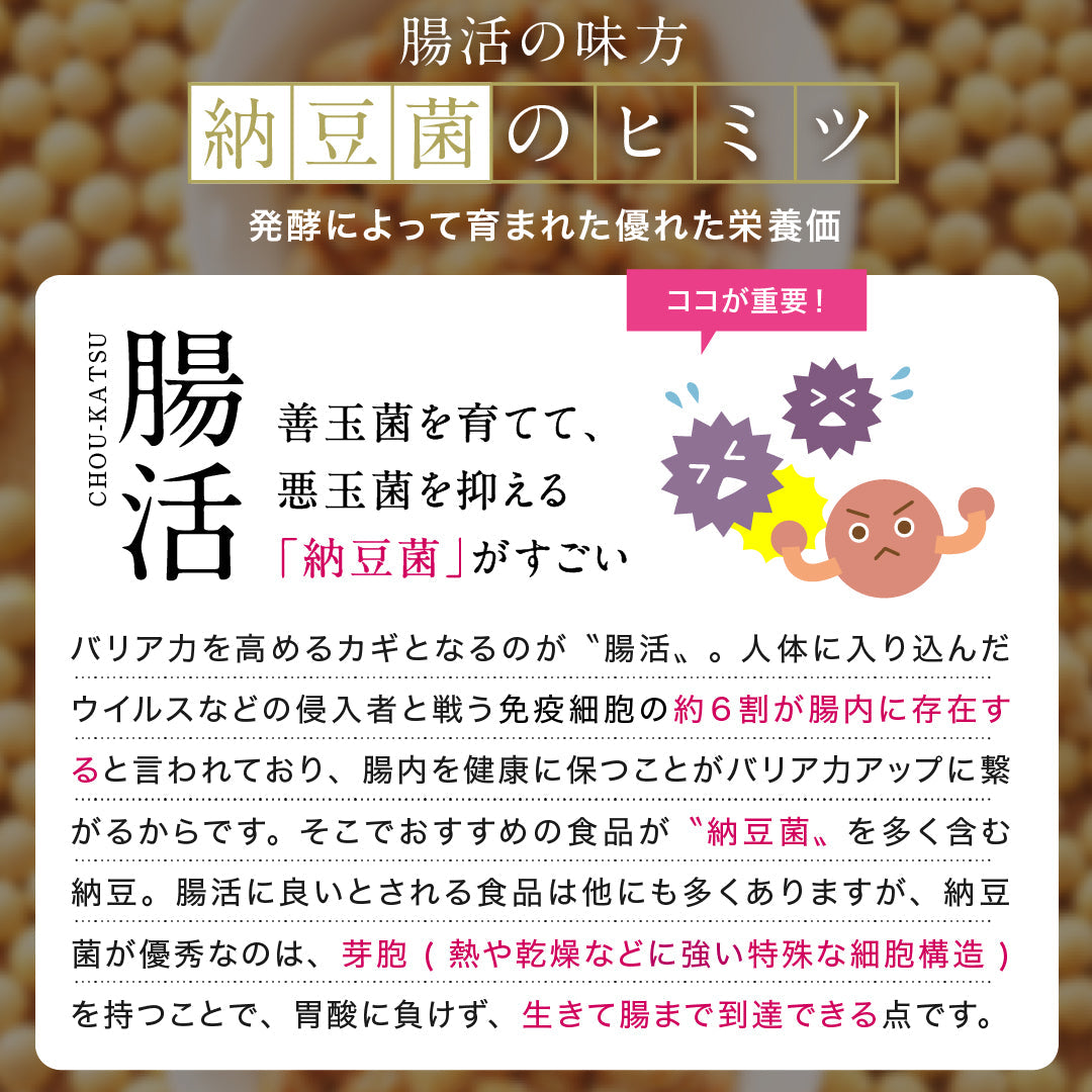 【送料込】こな納豆 / 匂い粘りひかえめ(18g×2個) 完全無添加 国産納豆パウダー 離乳食や食事にかけるだけで栄養アップ 納豆菌で手軽に腸活【ベビーキッズセール】