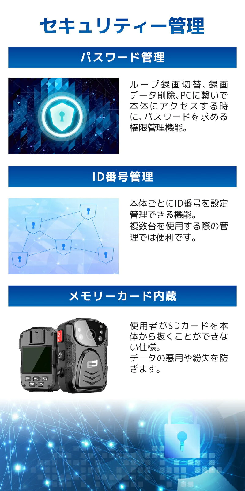 バイク ドライブレコーダー 防水 TOUGH(タフ) モバイルレコーダー FT-V5-Ｘ064【64GB】自転車ドライブレコーダー 小型 自転車 バイク 小型 軽量ドラレコ モニター 耐衝撃 防水 IP67 HDR フルHD1296P