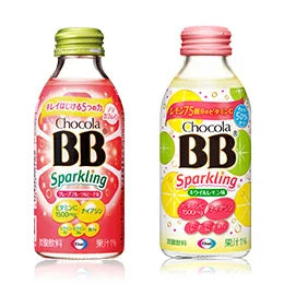 【3人シェア買いでお得】	チョコラBBスパークリング　グレープフルーツ＆ピーチ味 140ml×24本