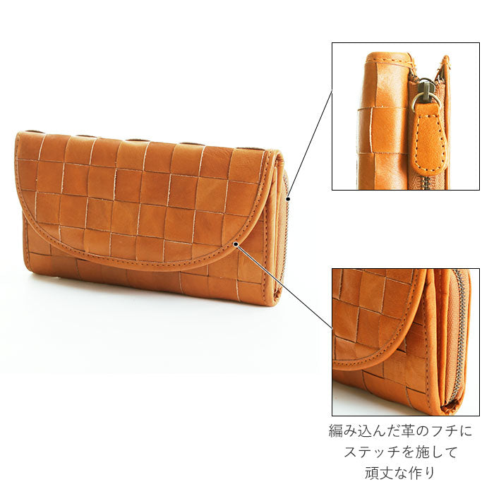 【40ブラウン・長財布】 財布 レディース 長財布 革 通販 ブランド fes フェス 本革 レザー 大容量 かぶせ L字ファスナー 小銭入れ コインケース おしゃれ シンプル 牛革 カウレザー 天然皮革 メンズ 男女兼用