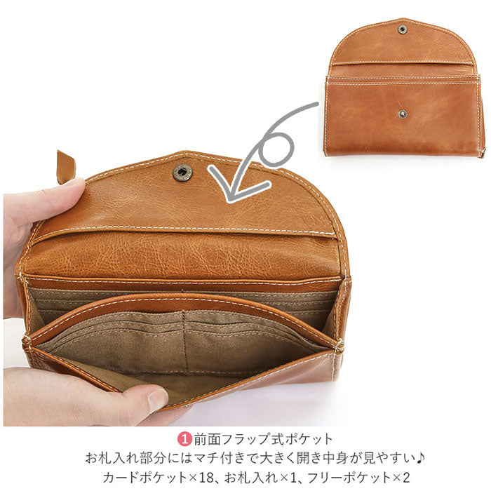 【50グリーン・長財布】 財布 レディース 長財布 革 通販 ブランド fes フェス 本革 レザー 大容量 かぶせ L字ファスナー 小銭入れ コインケース おしゃれ シンプル 牛革 カウレザー 天然皮革 メンズ 男女兼用