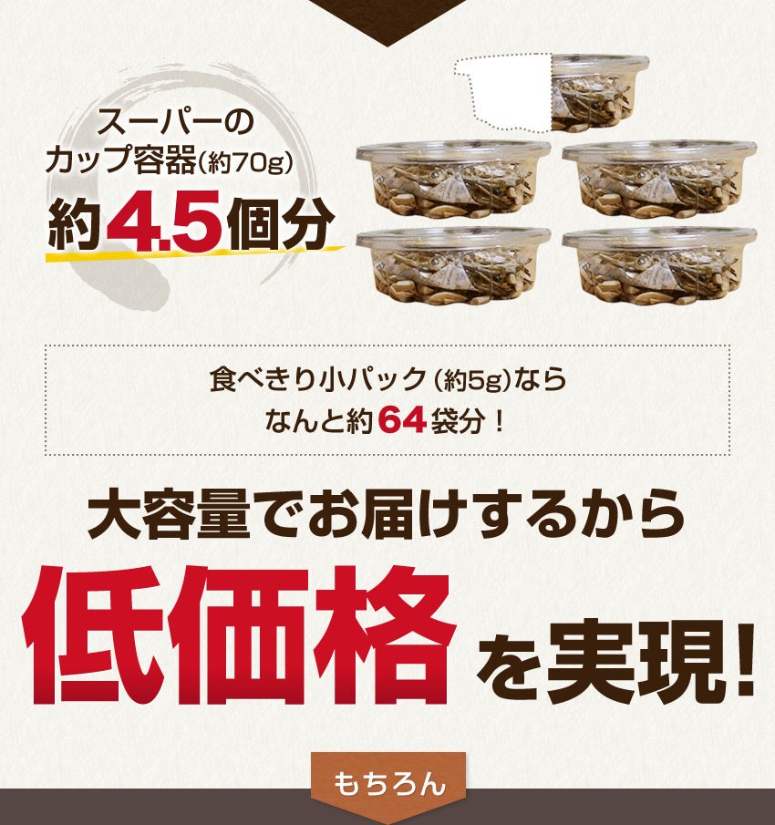【ご新規さんとシェア買い】追いアーモンド付き　小魚＆アーモンド300g