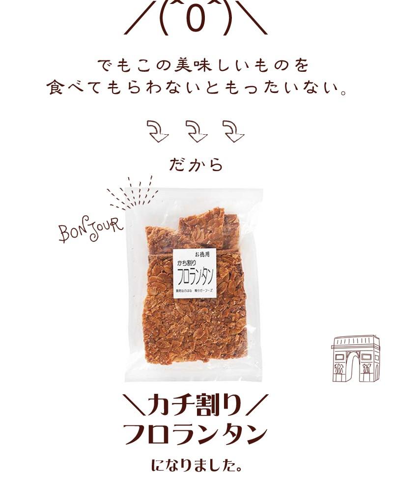 【限定30セット特別価格】和菓子屋さんが作った カチ割りフロランタン 270gx2袋