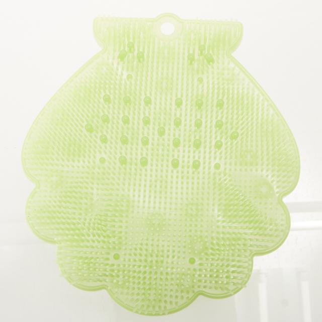 【シーウィードグリーン・footblushshell】 フットブラシ  トーン tone  抗菌フットブラシ シェル shell 抗菌 清潔 フットケア 通販 角質 足裏 におい 防止 ケア マ フットケア用品  TR-17 tone-tr-17 3a889160