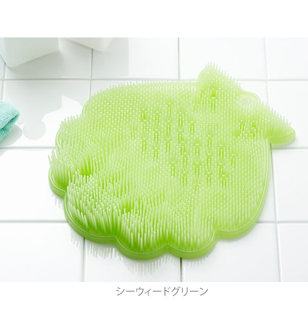 【シーウィードグリーン・footblushshell】 フットブラシ  トーン tone  抗菌フットブラシ シェル shell 抗菌 清潔 フットケア 通販 角質 足裏 におい 防止 ケア マ フットケア用品  TR-17 tone-tr-17 3a889160