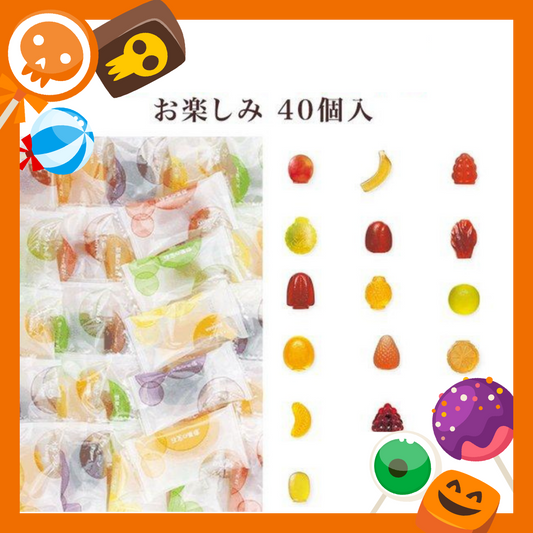 【ハロウィンセール限定価格】バラ売り 彩果の宝石 40個入り