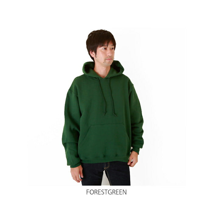 【JNAVY・Sサイズ】 fruit of the loom スウェット パーカー 通販 フルーツオブザルーム メンズ プルオーバー スーパーコットン ヘビーウェイト 12オンス 12oz フード スエット 厚手 裏起毛 無地 シンプル