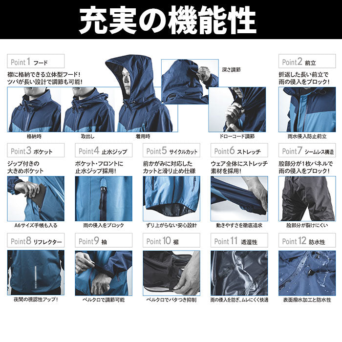【バーガンディ・3Lサイズ】 レインコート 上下 通販 メンズ レディース カッパ 無地 シンプル 通学 大きめ 小学生 高学年 大きいサイズ 登下校 高校生 自転車通学 中学生 中学校 合羽 自転車 リュック 通勤