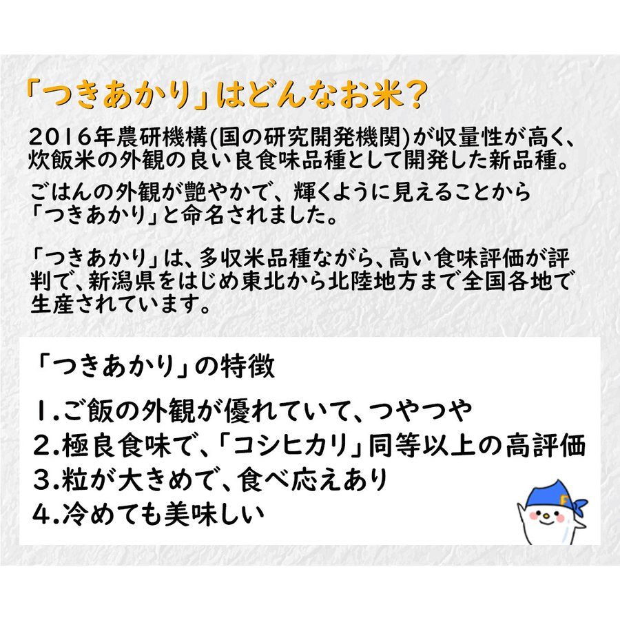 福井県産つきあかり 白米 10kg(5kg×2袋)
