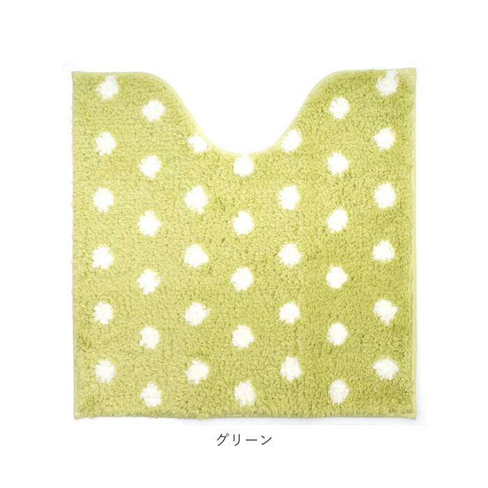 【アイボリー】 トイレマット おしゃれ 通販 洗える 60×60 センチ ふんわリッチ 60cm 抗菌 防臭 Mサイズ 洗濯可 かわいい カキウチ トイレタリー トイレ用品 日用品 インテリア
