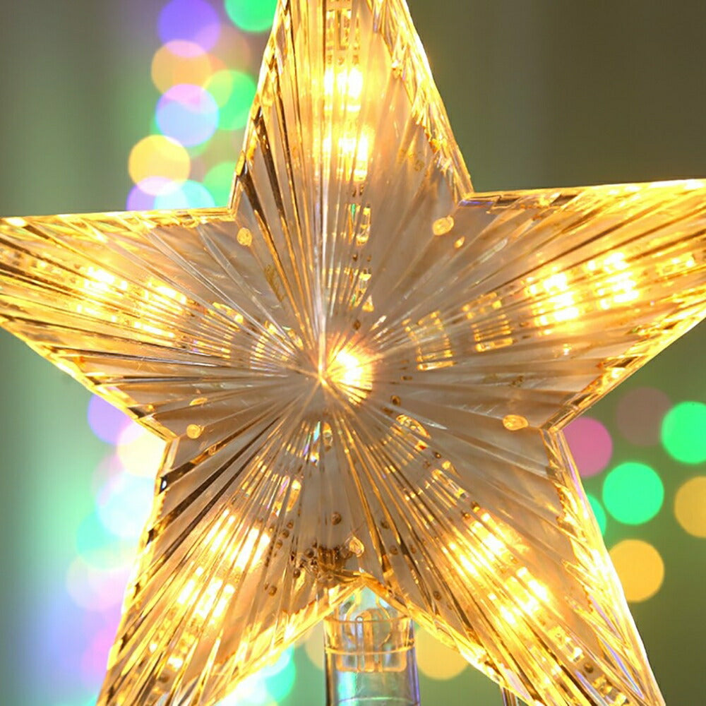 照明 星 ツリートッパー LED クリスマスツリー ライト ツリートップ スター ツリー オーナメント クリスマス 飾り 誕生日 飾り付け 室内 デコレーション 誕生日飾り付け 装飾 メリークリスマス クリスマス用品 木 おしゃれ 可愛い かわいい 部屋飾り きれい Xmas Christmas