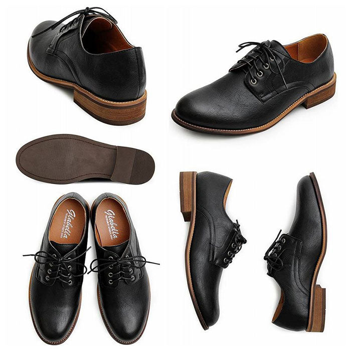 【DARKBROWN(スムース)・M(26.0-26.5cm)】 靴 メンズ おしゃれ 通販 メンズシューズ カジュアル ビジネスシューズ フェイクレザー 通勤 きれいめ 男性 紐靴 バブーシュ 外履き Sサイズ 25cm 25.5cm Mサイズ 26cm 26.5cm Lサイズ