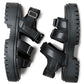 【BLACK・L(27.0-27.5cm)】 グラベラ サンダル glabella 通販 GLBT-262 スポーツサンダル 厚底サンダル メンズ ストラップサンダル オフィスサンダル コンフォートサンダル PLATFORM SOLE SANDALS