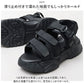 【BLACK・L(27.0-27.5cm)】 グラベラ サンダル glabella 通販 GLBT-265 スポーツサンダル 厚底サンダル メンズ ストラップサンダル オフィスサンダル コンフォートサンダル CHUNKY SOLE STRAP SANDALS