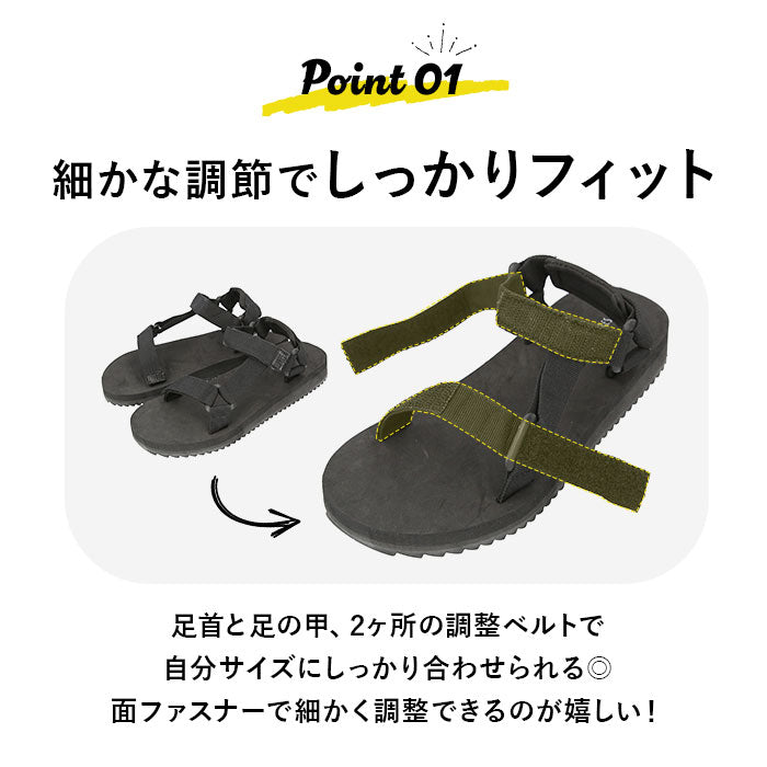 【ブラック・20cm】 スポーツサンダル キッズ 通販 男の子 女の子 軽い 軽量 アウトドア レジャー 川遊び 水遊び 海 プール 公園 旅行 動きやすい 履きやすい 脱ぎやすい ベルクロバンド マジックテープ