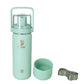 【アクティブホワイト・0.52L】 タケヤフラスク ゴーカップ 520 通販 タケヤ 水筒 520ml 18oz キッズ 直飲み 保冷 ステンレス 2way コップ付き 通学 遠足 運動会 子ども水筒 ストラップ付き 斜めがけ 肩掛け おしゃれ