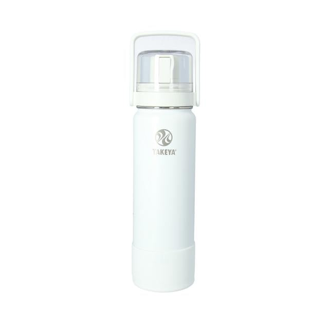 【アクティブホワイト】 タケヤフラスク ゴーカップ 700 通販 タケヤ 水筒 700ml 24oz キッズ 直飲み 保冷 ステンレス 2way コップ付き 通学 遠足 運動会 子ども水筒 ストラップ付き 斜めがけ 肩掛け おしゃれ