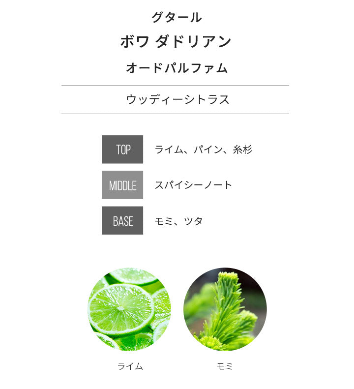 グタール [ネコポス] ボワ ダドリアン GOUTAL オードパルファム 香水 お試し 1.5ml アトマイザー ミニ香水