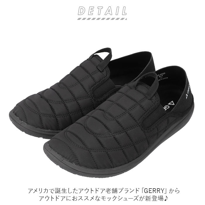 【YELLOW・レディースLL(約24cm)】 ジェリー GERRY スリッポン 通販 レディース スニーカー サンダル ２WAY モックシューズ キャンプモック モック 撥水 軽量 靴 くつ GR-5520 アウトドア キャンプ 燃えにくい