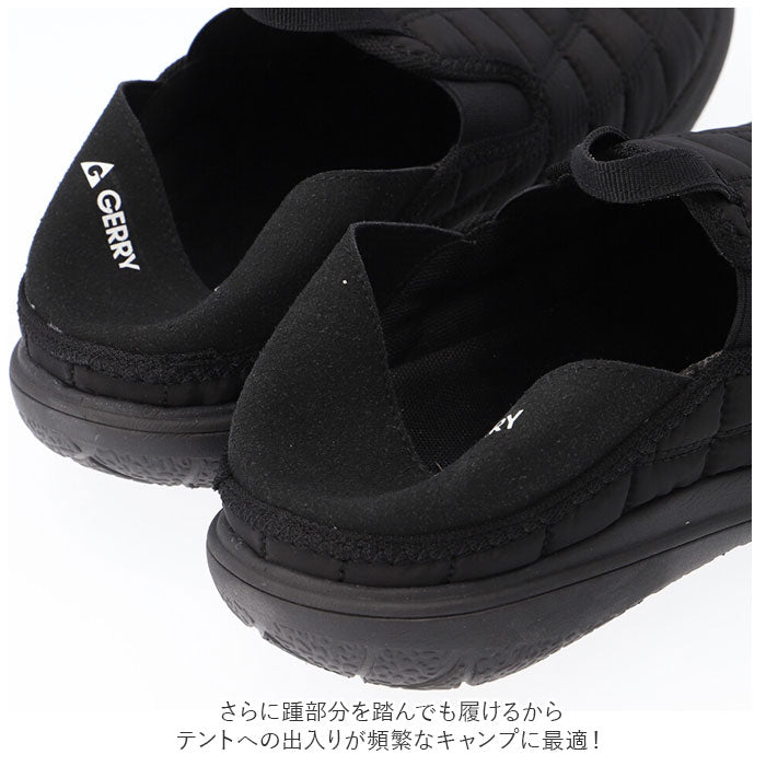 【YELLOW・レディースL(約23cm)】 ジェリー GERRY スリッポン 通販 レディース スニーカー サンダル ２WAY モックシューズ キャンプモック モック 撥水 軽量 靴 くつ GR-5520 アウトドア キャンプ 燃えにくい